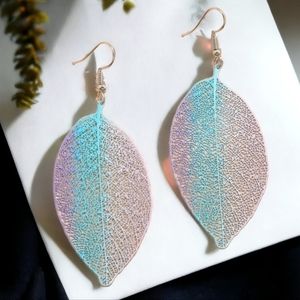 Ombre Leaf Earrings | New without tag